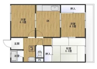 サンセットヒルズⅠの物件間取画像